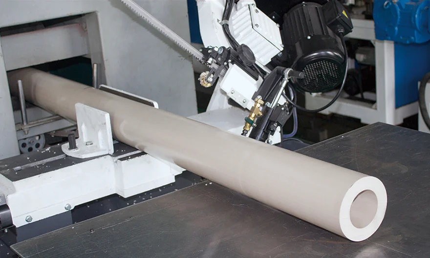 High-performance plastic pipe extrusion machine