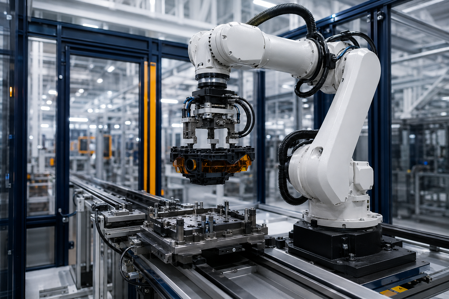 Industrial automation robotic arm