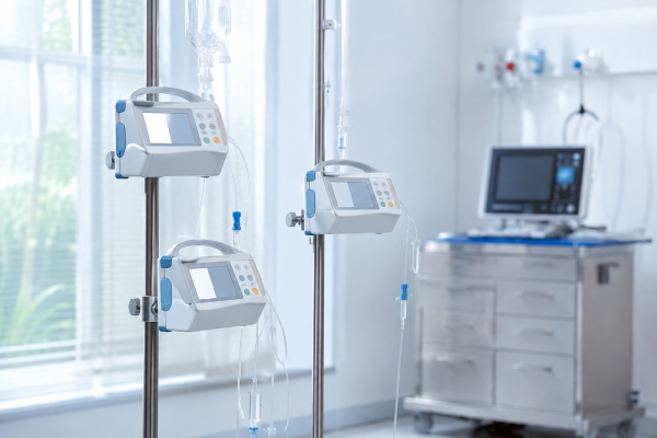 Medical and laboratory equipment work area